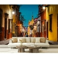 thumbnail image 1 of Peel and Stick Wallpaper San Miguel de Allende Mexico Modern Art Wall Mural Decor Self Adhesive and Removable 69in x 98in, 1 of 8