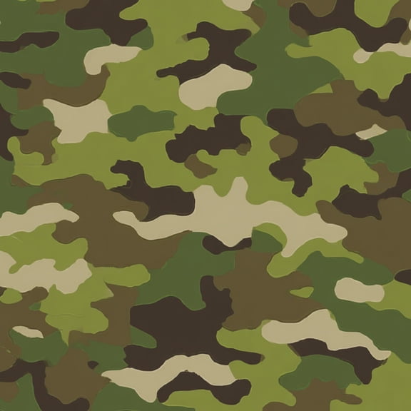 Peel and Stick Wallpaper Seamless Camouflage 24in x 118in Contact Paper Removable Self Adhesive Wall Mural Wall Decor for Bedroom Kitchen Cabinets