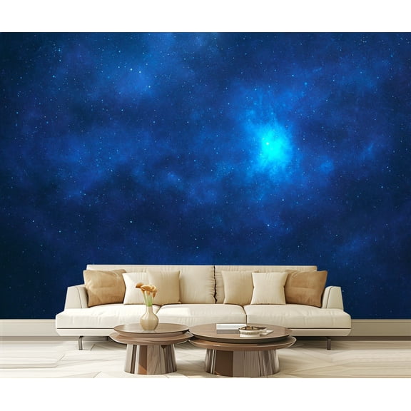 Peel and Stick Wallpaper Space galaxy Modern Art Wall Mural Decor Self Adhesive and Removable 69in x 98in