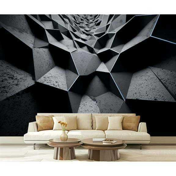 Peel and Stick Wallpaper Waterproof Abstract 3d Wall Mural Decor Self Adhesive and Removable 69in x 98in