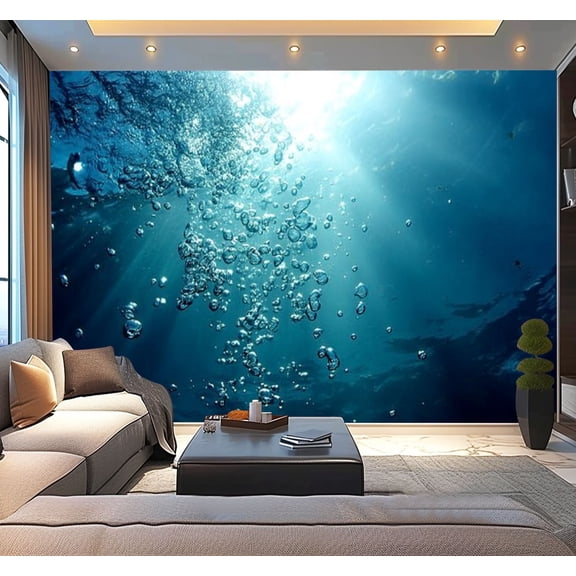 Peel and Stick Wallpaper Waterproof Bubbles Wall Mural Decor Self Adhesive and Removable 100in x 144in