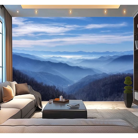 Peel and Stick Wallpaper Waterproof Cold Lanscape Wall Mural Decor Self Adhesive and Removable 100in x 144in