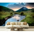 thumbnail image 1 of Peel and Stick Wallpaper Waterproof Crested Butte Wall Mural Decor Self Adhesive and Removable 69in x 98in, 1 of 8