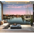 thumbnail image 1 of Peel and Stick Wallpaper Waterproof annapolis maryland harbours Wall Mural Decor Self Adhesive and Removable 100in x 144in, 1 of 8