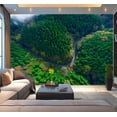 thumbnail image 1 of Peel and Stick Wallpaper Waterproof forest from bird s eye view Wall Mural Decor Self Adhesive and Removable 100in x 144in, 1 of 8