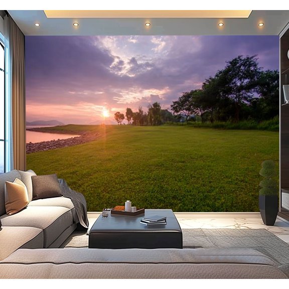 Peel and Stick Wallpaper Waterproof light Ratchaprapra Dam Wall Mural Decor Self Adhesive and Removable 100in x 144in