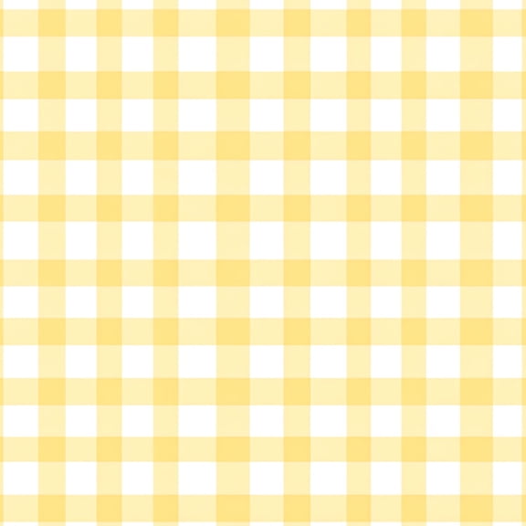 Peel and Stick Wallpaper Yellow White Gingham Checkered Self Adhesive Removable Renter Friendly Contact Paper for Bedroom 17.7in x 118in