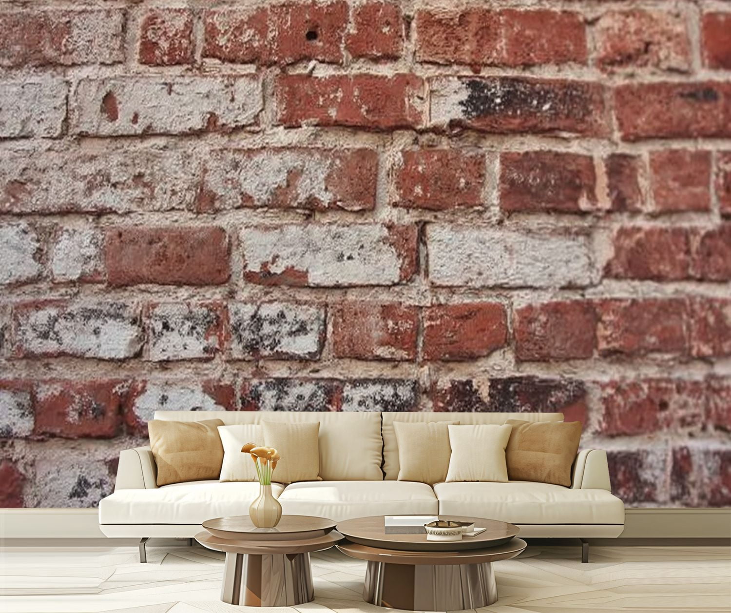 Peel and Stick Wallpaper old brick wall vintage red royalty free photos ...