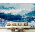 thumbnail image 1 of Peel and Stick Wallpaper painted abstract Modern Art Wall Mural Decor Self Adhesive and Removable 69in x 98in, 1 of 8