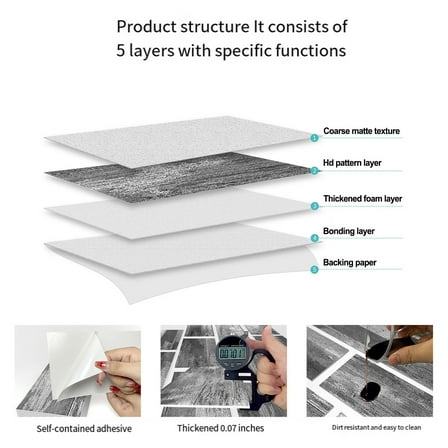 Peel and backsplash tile, 4\" x 8\" PVC matte brick wall tile