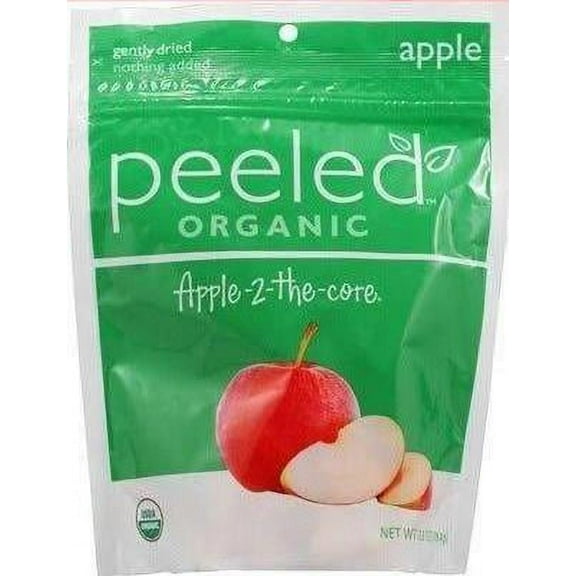 Peeled Snacks 10185889000666 Case 4 Apple Two Core 12-2.8 Ounce
