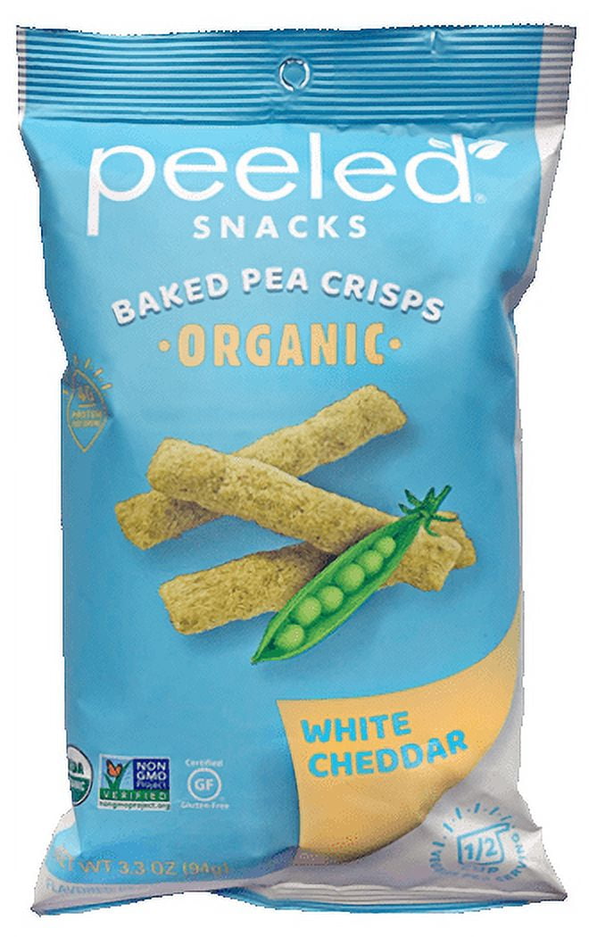 Harvest Snaps Snacks, Baked Green Pea, White Cheddar - 3 oz