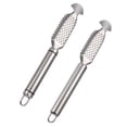 thumbnail image 1 of HOMEMAXS Stainless Steel Fish Scaler for Kitchen Use Silver and Easy Fish 2Pcs, 1 of 6