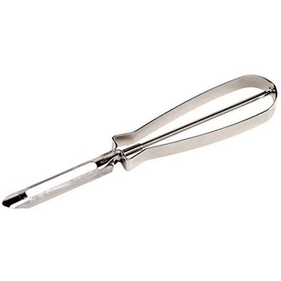 GoodCook Peeler Flex Handle Flat Handle - Stainless Steel Blade - Red