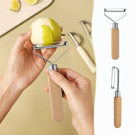 Peeler, Stainless Steel Potato and Vegetable Peeler for Home Kitchen Use, Durable Sharp Blade for Fruit Skin Removallpha Culinary Grade Handheld Manual Slicing Accessory Tool