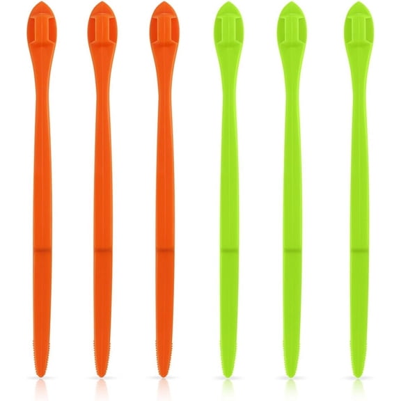 Peeler tools Plastic Orange Peeler Citrus Remover Easy Open Citrus Lemon Citrus Peel Cutter Vegetable Slicer Fruit Tools Kitchen Gadgets (Orange and Green,3pcs)