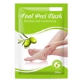 thumbnail image 1 of Peeling Foot Mask Exfoliating Foot Mask Socks For Baby Smooth Feet 1 Pair 38Ml Olive Oil, 1 of 6