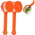 thumbnail image 1 of Peeling Knife With Storage Boxs, New with Box Storage Kitchen Special Fruit Peeler, Double sided Stainless Steel Peeler, Fruit Vegetable Peeler with Container (1PC Orange), 1 of 7