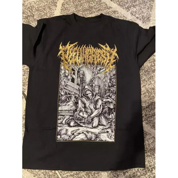 PeelingFlesh Gift For Friends Black T-Shirt Cotton All Size AD166