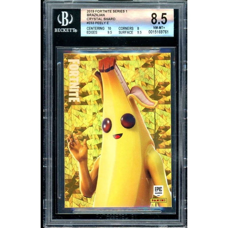 Peely Card 2019 Fortnite Series 1 Crystal Shard Brazilian #233