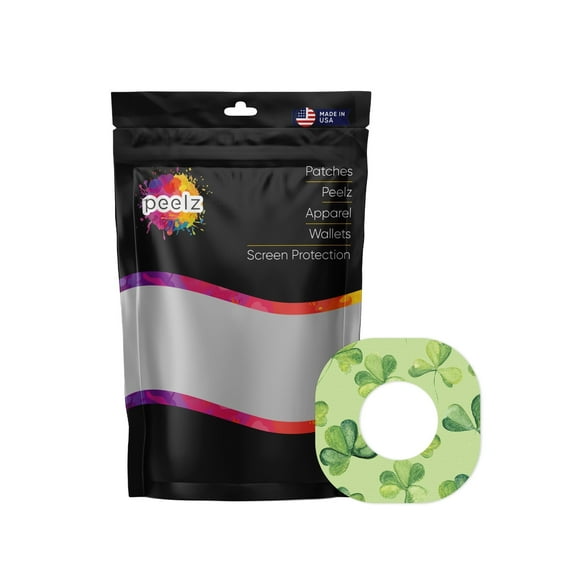Peelz St. Patrick's Day Patch Tape Designed for The DEXCOM G7 and Stelo