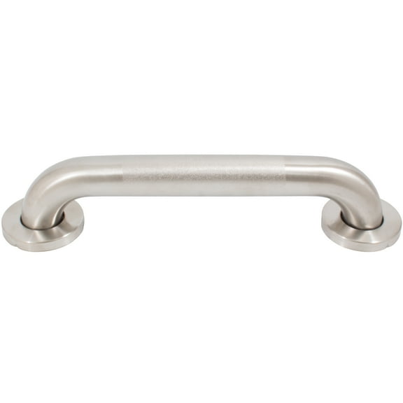 Peened Grab Bar, 42 Inches, 1-1/2" Diameter, 1-1/2" Wall Clearance, Concealed Screws, Satin Stainless Steel by Stone Harbor Hardware