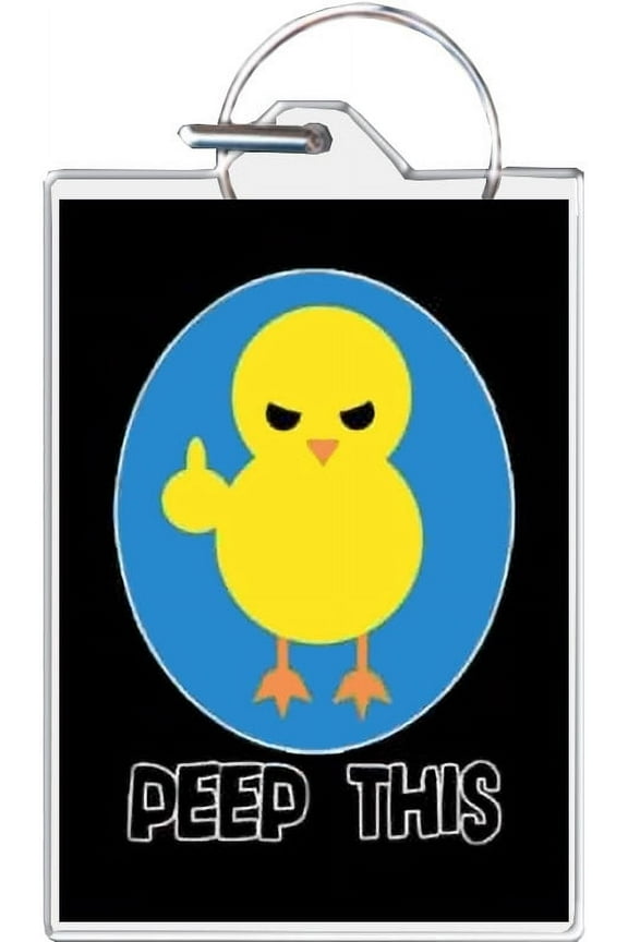 Peep This Keychain
