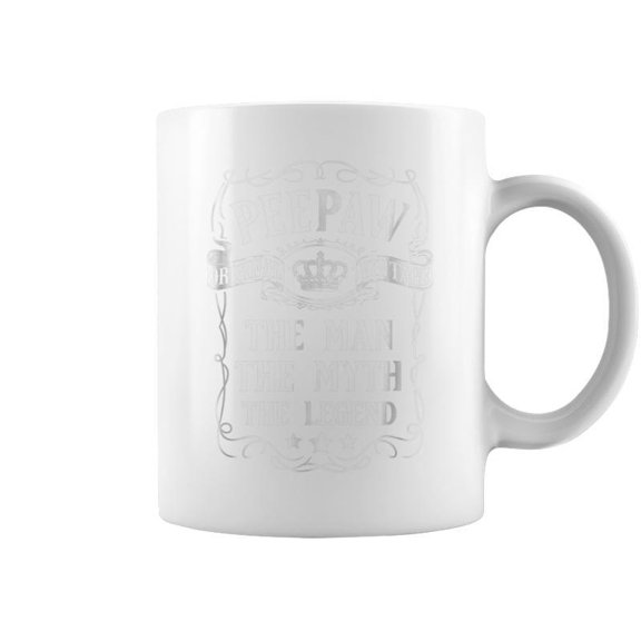 Peepaw The Manmythlegend Coffee Mugs