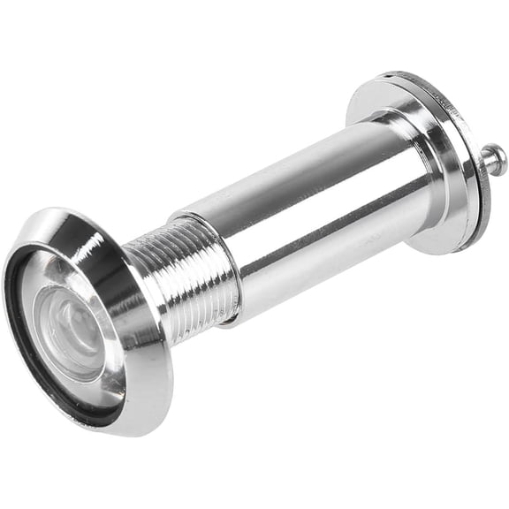 Peephole for Front Door with Privacy Cover 200 Degree Wide Viewing Hidden Security Door Viewer Diameter 16mm