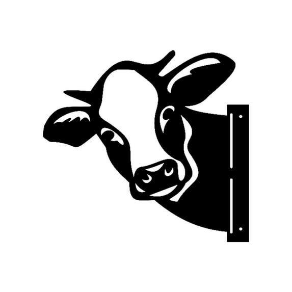 Peeping Animal Wall Art Metal Sculpture Outdoor Garden Fence Yard Patio Decoration Funny Ornament Statue