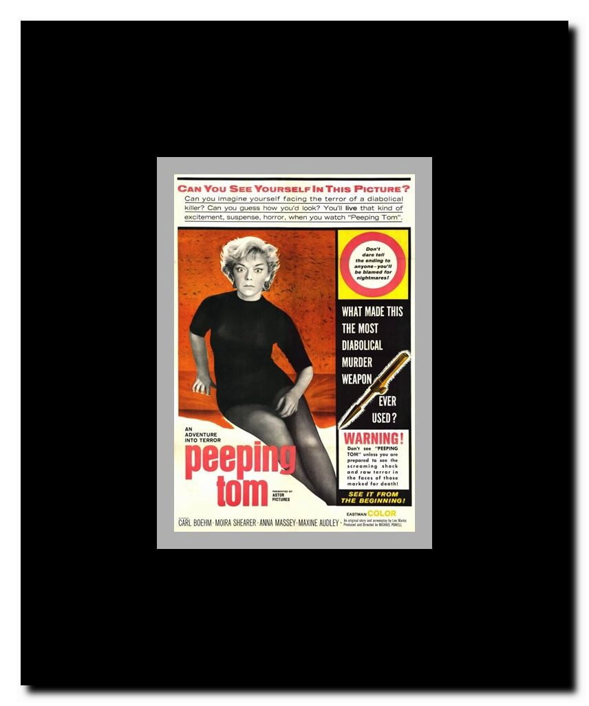 Peeping Tom Framed Movie Poster