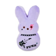 Peeps 15" Plush Bunny Emo Punk Rock Purple