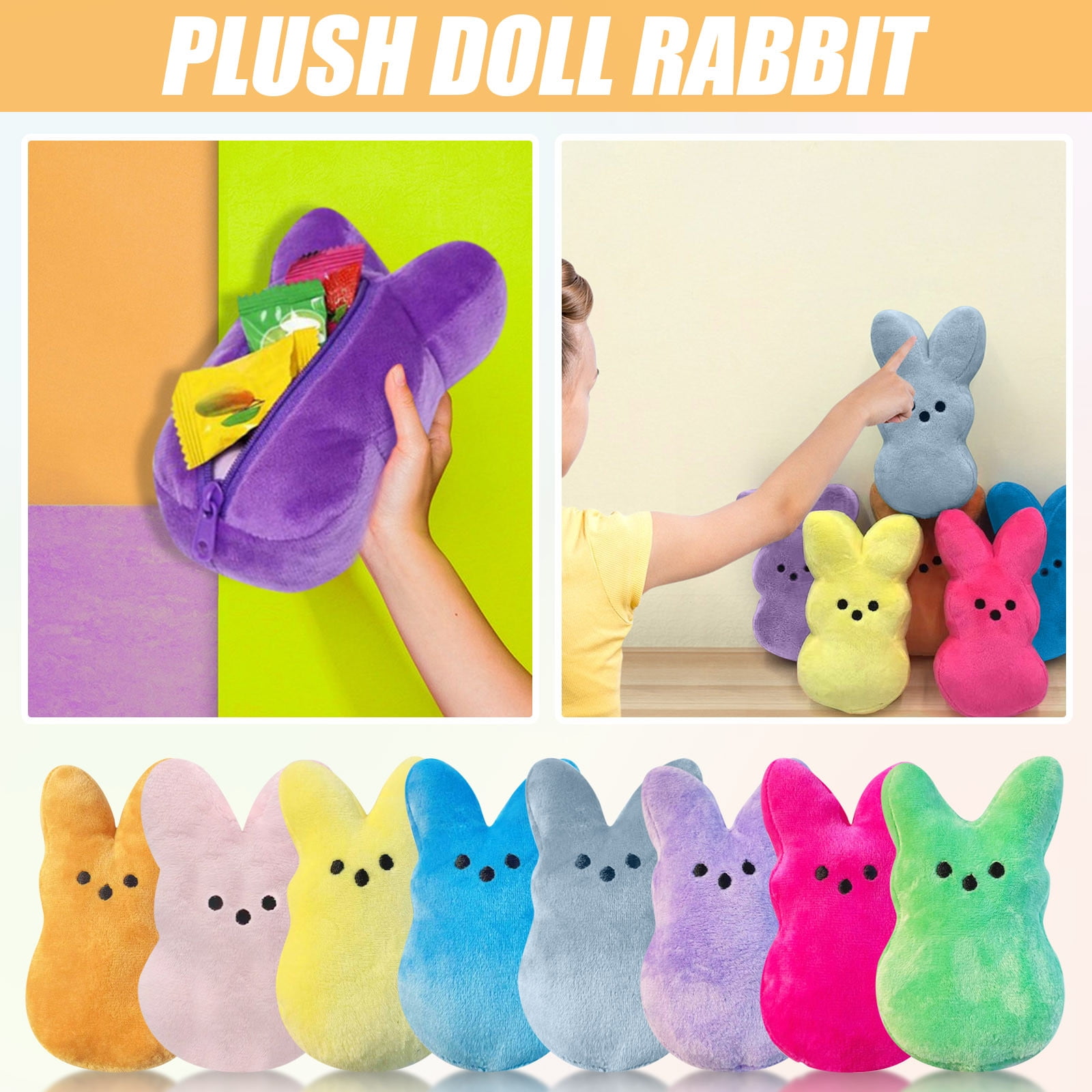 Peeps 2025 Upgraded Easter Bunny Plush Toys With Zipper 19 7 Inch Peeps 2025 Upgraded Easter Bunny Plush Toys Zipper 19 7 Inch Basket Stuffers Kids Cute Stuffed Animals Plushie Party Favors Gift Girls Boys 139b64b1 66cc 443d 812c 1db149763e2e.0cd137484752249e8bf1fdb2cd65dd39