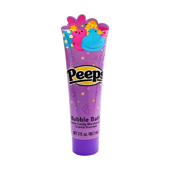 Peeps Bubble Bath, Purple, Cotton Candy Marshmallow Creme Scented, 3 fl oz