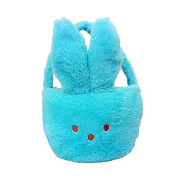 Peeps Bunny Blue Plush Easter Basket