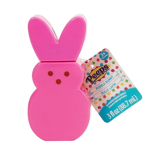 Peeps Bunny Shape Scented Bubbles, Pink