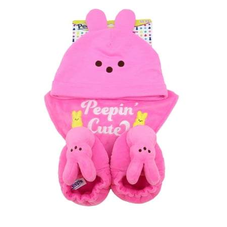 Peeps Bunny Three-Piece Baby Set - Pink