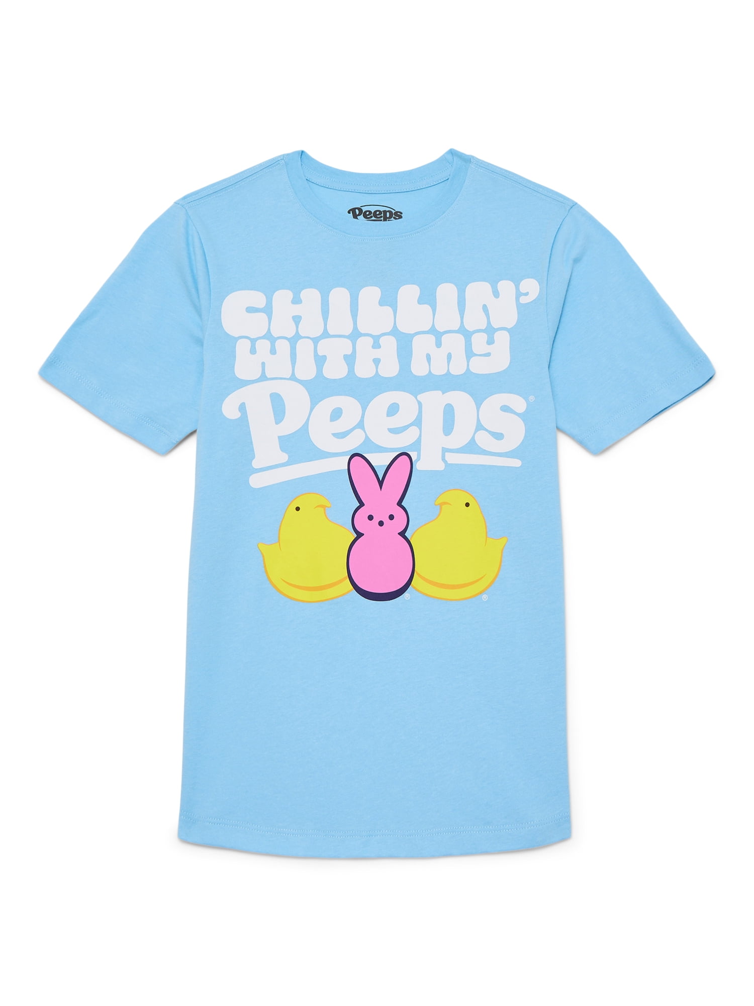 Easter Boys' & Big Boys' Peeps Graphic Tee with Short Sleeves, Sizes 4-18