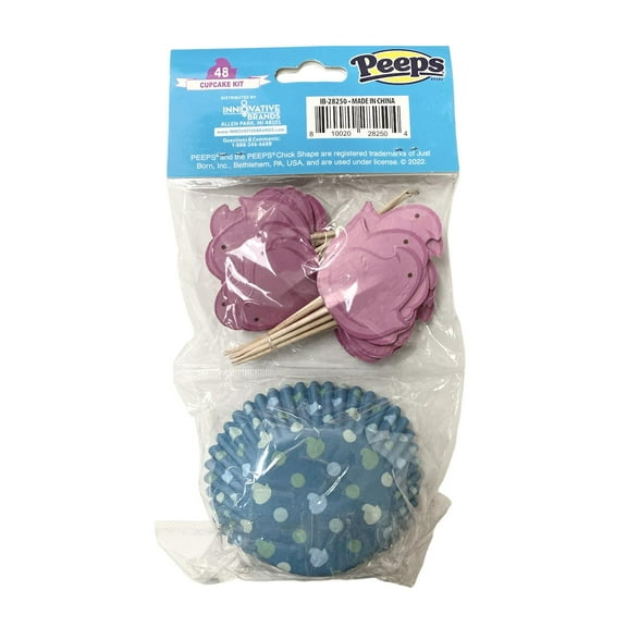 Peeps Cupcake Kit 48 Pieces