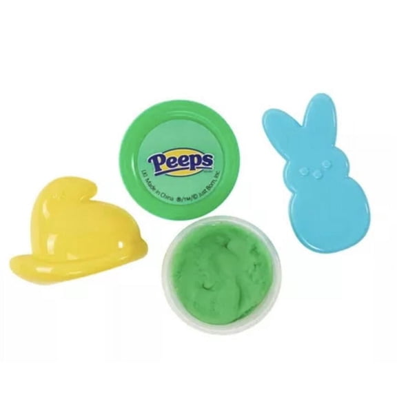 Peeps Dough & Mold 3-Piece Set, Various Colors - 1 Set