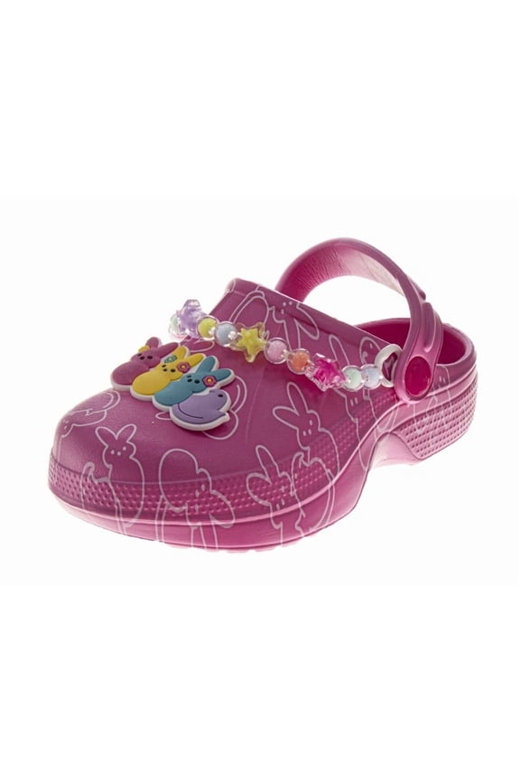 Dual Size Ladies Peeps Clogs, Pink, Size: 9-10
