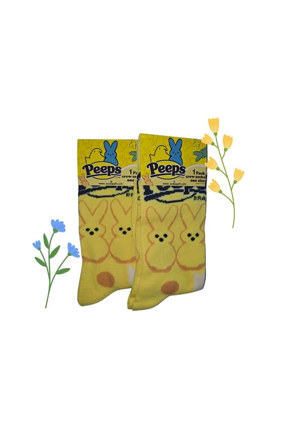 Easter Crew Socks | 2 Pairs | Women's One Size