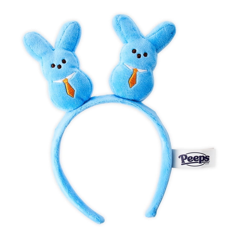 Peeps Blue Easter Headband, Plush Covered Comfort, Festive  display picture 2