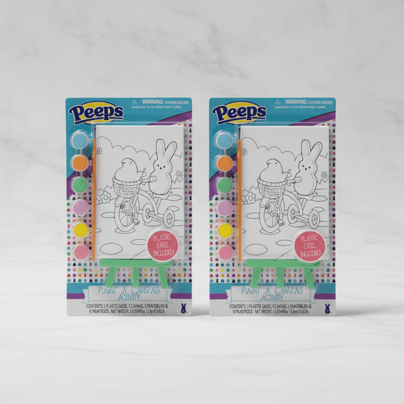 Peeps Easter Paint A Canvas Activity Kit 2 Pack Set Kids Arts And Crafts Gift