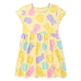 thumbnail image 1 of Peeps Girls Allover Print Dress, Sizes 4-12, 1 of 7