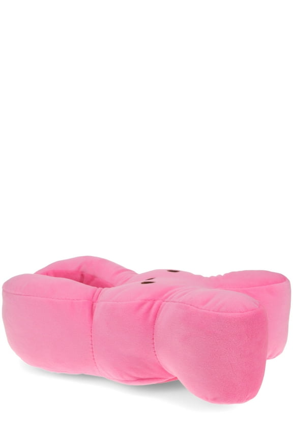 Girls Bunny Fleece Easter Slippers