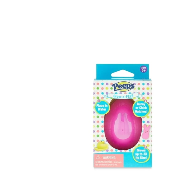 Peeps Grow-a-Peep Easter Basket Toy Gift - Pink