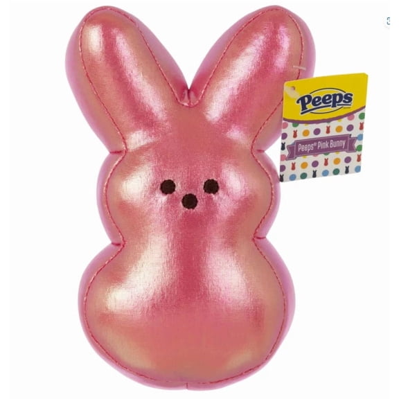 Peeps Iridescent Bunny Easter Plush - Pink 6.5"