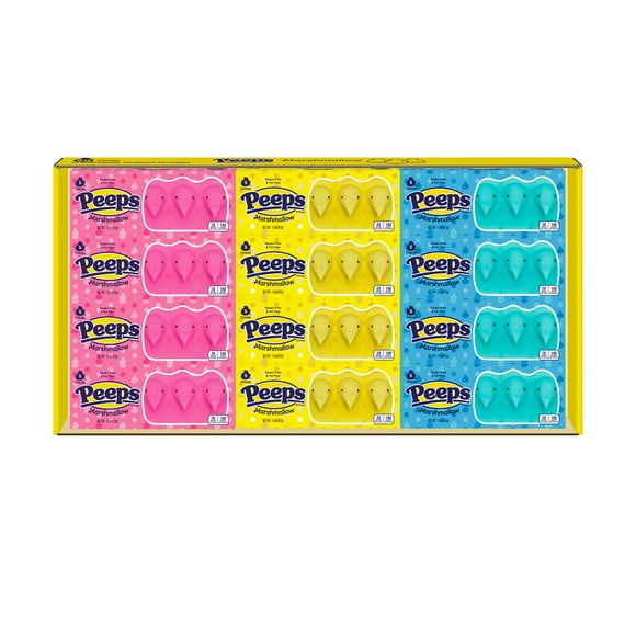 PEEPS Chick Party Pack, 60 Chicks