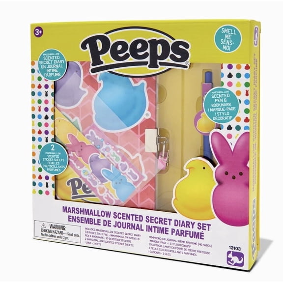 Peeps Marshmallow Scented Secret Diary Set